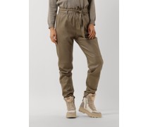 Minus Damen Hosen Jayda Pu Pant - Beige