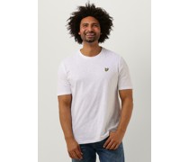 Lyle & Scott Herren Polos & T-Shirts Slub T-shirt - Weiß