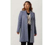 Selected Femme Damen Jacken New Sasja Wool Coat B - Grau