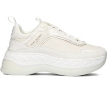 Kurt Geiger London Damen Sneaker Low Kensington Pump Sneaker - Weiß