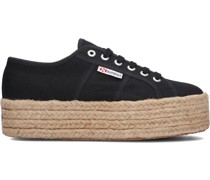 Superga Damen Sneaker Low 2790 Rope - Schwarz
