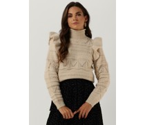 Y.a.s. Damen Pullover & Cardigans Yascoraline Ls Knit Pullover - Beige
