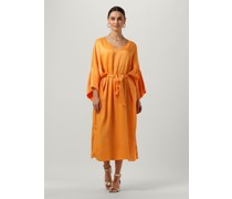 Notre-v Damen Kleider Nv-belle Midi Dress - Orange