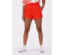 Another Label Damen Hosen Indigo Shorts - Orange