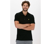 Lyle & Scott Herren Polos & T-Shirts Plain Polo Shirt - Schwarz