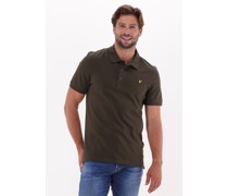 Lyle & Scott Herren Polos & T-Shirts Plain Polo Shirt - Olive