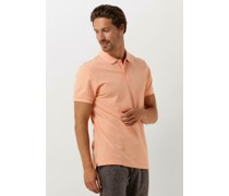 Profuomo Herren Polos & T-Shirts Polo Short Sleeve - Orange
