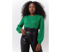 Modström Damen Pullover & Cardigans Alves O-neck - Grün