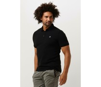 Cast Iron Herren Polos & T-Shirts Short Sleeve Polo Organix Cotton Pique Essential - Schwarz
