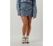 Tommy Jeans Damen Röcke Tjw Tj Denim Spellout Mini Skirt - Blau