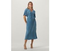 Freebird Damen Kleider Jer-plisse-split-pes-23-2 - Blau