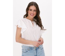 Knit-ted Damen Tops & T-Shirts Lawa - Nicht-gerade Weiss