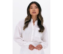 Alix The Label Damen Blusen Woven Bull Linen Lyocell Blouse - Ecru