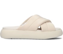 Toms Damen Pantoletten Alpargata Mallow Crossover - Beige