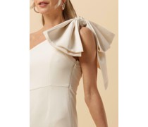 Yaslizzie Os Midi Bow Dress - Celeb