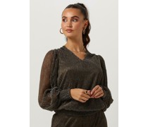 My Essential Wardrobe Damen Blusen Vivianmw Blouse - Bronze