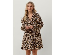 Notre-v Damen Kleider Nv-dayo Mini Dress - Leopard