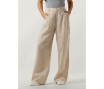 Gestuz Damen Hosen Lizagz Linen Hw Pants - Sand