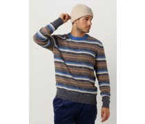 Scotch & Soda Herren Pullover Regular Fit Mixed Yarn Stripe Mix Pullover - Merhfarbig/Bunt