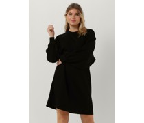 Msch Copenhagen Damen Kleider Bianna Ima Q Raglan Sweat Dress - Schwarz