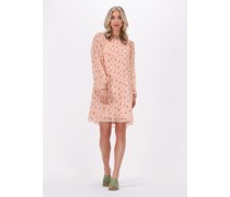 Neo Noir Damen Kleider Petra Dobby Flower Dress - Hell-Pink