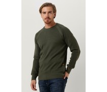 G-star Raw Herren Pullover 3d Biker R Knit - Grün