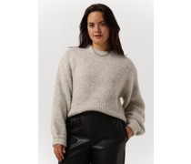 Gestuz Damen Pullover Diankagz Pullover - Hellgrau