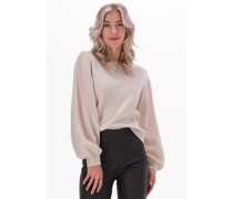 Knit-ted Damen Pullover Babs Pullover - Sand