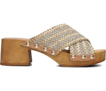 Notre-v Damen Mules 8782 - Gold