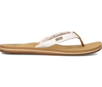 Reef Damen Zehentrenner Cushion Sands - Weiß
