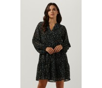 Object Damen Kleider Objmila Gia L/s Dress - Schwarz