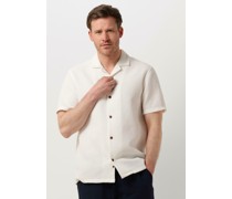 Anerkjendt Herren Hemden Akleon S/s Waffle Shirt - Weiß