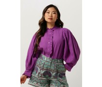 Antik Batik Damen Blusen Avon Blouse - Lila