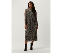 Object Damen Kleider Mariann L/s Dress - Schwarz