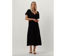 Minus Damen Kleider Hemma Midi Dress 2 - Schwarz