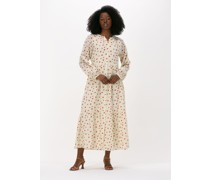 Pom Amsterdam Damen Kleider Flower Poms Dress - Creme