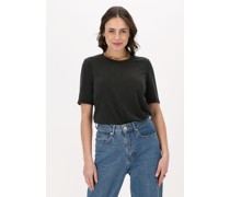 Selected Femme Damen Tops & T-Shirts Stella Ss Tee B - Schwarz