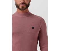 Pullover Crew Neck Structure Knit