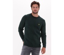 Lyle & Scott Herren Pullover & Cardigans Cable Jumper - Grün