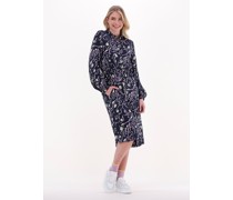 Scotch & Soda Damen Kleider Relaxed Fit Shirt Dress - Dunkelblau