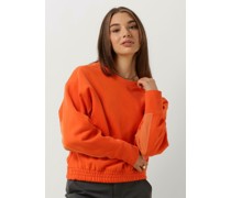 Vanilia Damen Pullover Flat Utility Sweater - Orange
