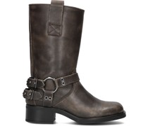 Omoda Damen Biker Boots Modular-43 - Braun