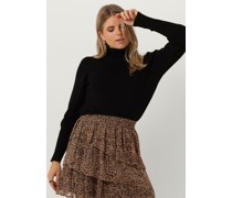 Notre-v Damen Pullover Basic Knit Blouse - Schwarz