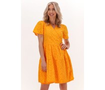 Y.a.s. Damen Kleider Yaslohri Ss Wrap Dress S. - Orange