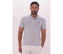 Lyle & Scott Herren Polos & T-Shirts Plain Polo Shirt - Hellgrau