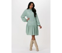 Na-kd Damen Kleider Frill Detail Mini Dress - Grün