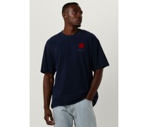 Edwin Herren Polos & T-Shirts Japanese Sun Supply Ts Single Jersey - Blau