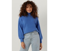 Msch Copenhagen Damen Pullover & Cardigans Mschmagnea Rachelle Rib Pullover - Hellblau
