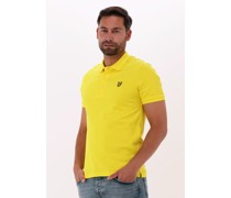 Lyle & Scott Herren Polos & T-Shirts Plain Polo Shirt - Gelb