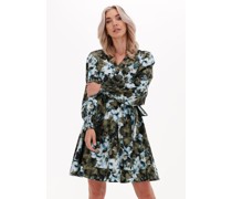 Gestuz Damen Kleider Blishagz Wrap Dress - Merhfarbig/Bunt